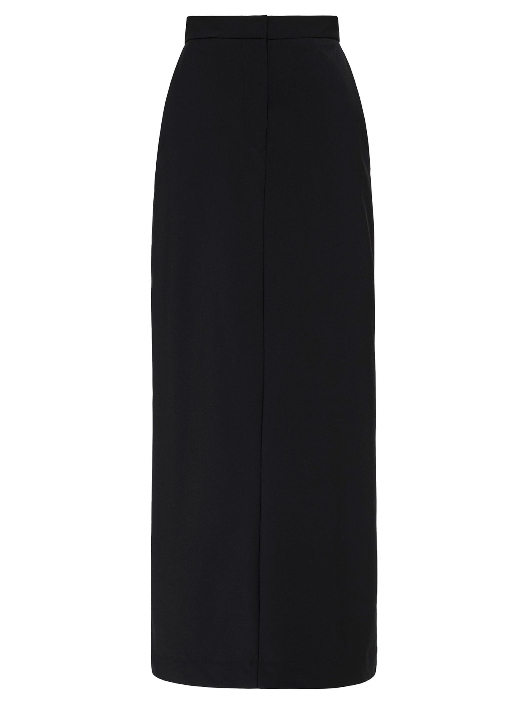 Matteau | Relaxed Tailored Skirt in Black | The UNDONE