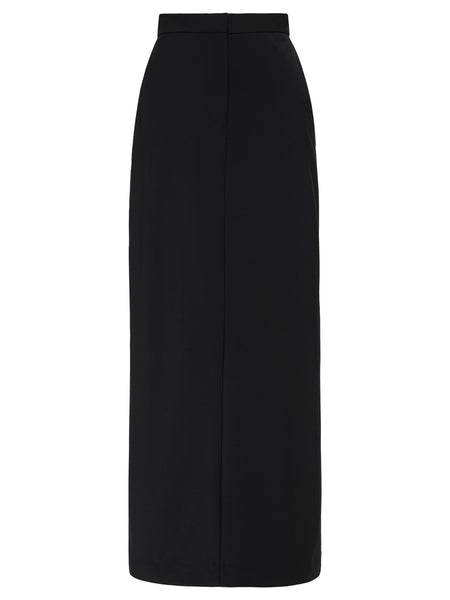 Matteau | Relaxed Tailored Skirt in Black | The UNDONE by Matteau