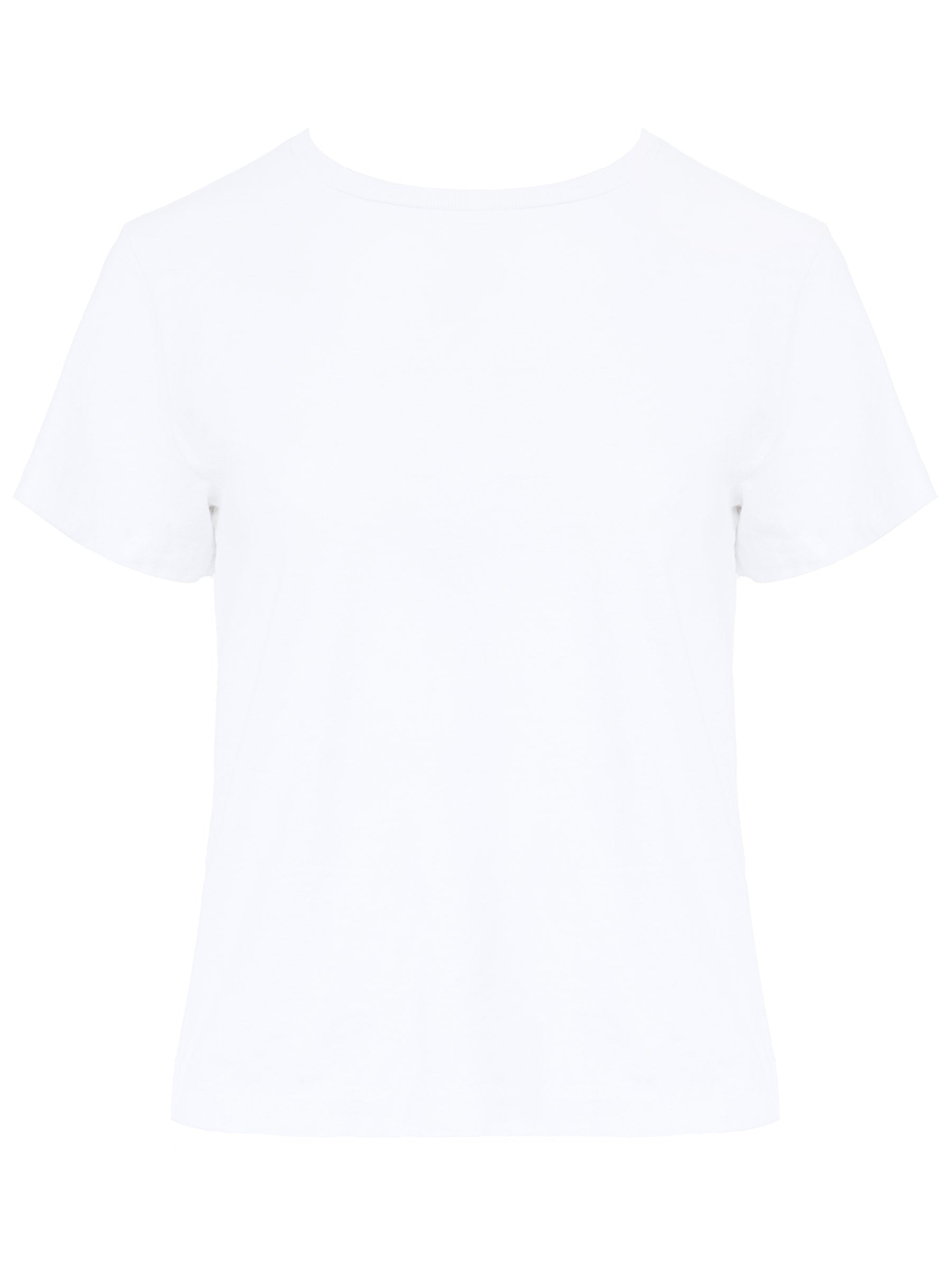 RE/DONE | Classic Tee in Optic White | The UNDONE