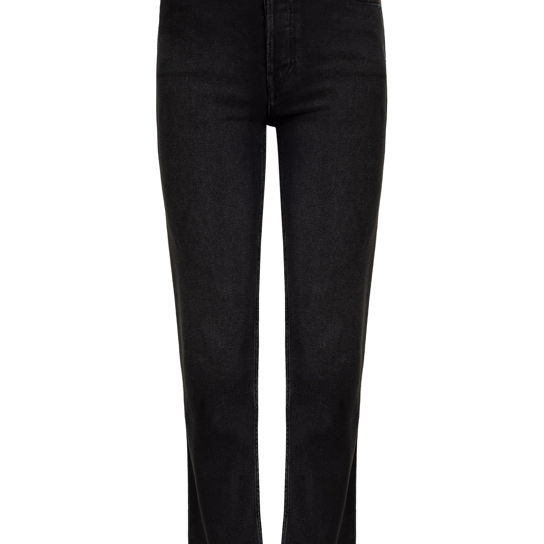 DONE | Medium Vain High Rise Stove Pipe Straight Leg Jean | The UNDONE