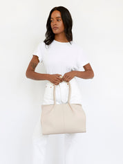 Rylan | Large Tote in Bone | The UNDONE