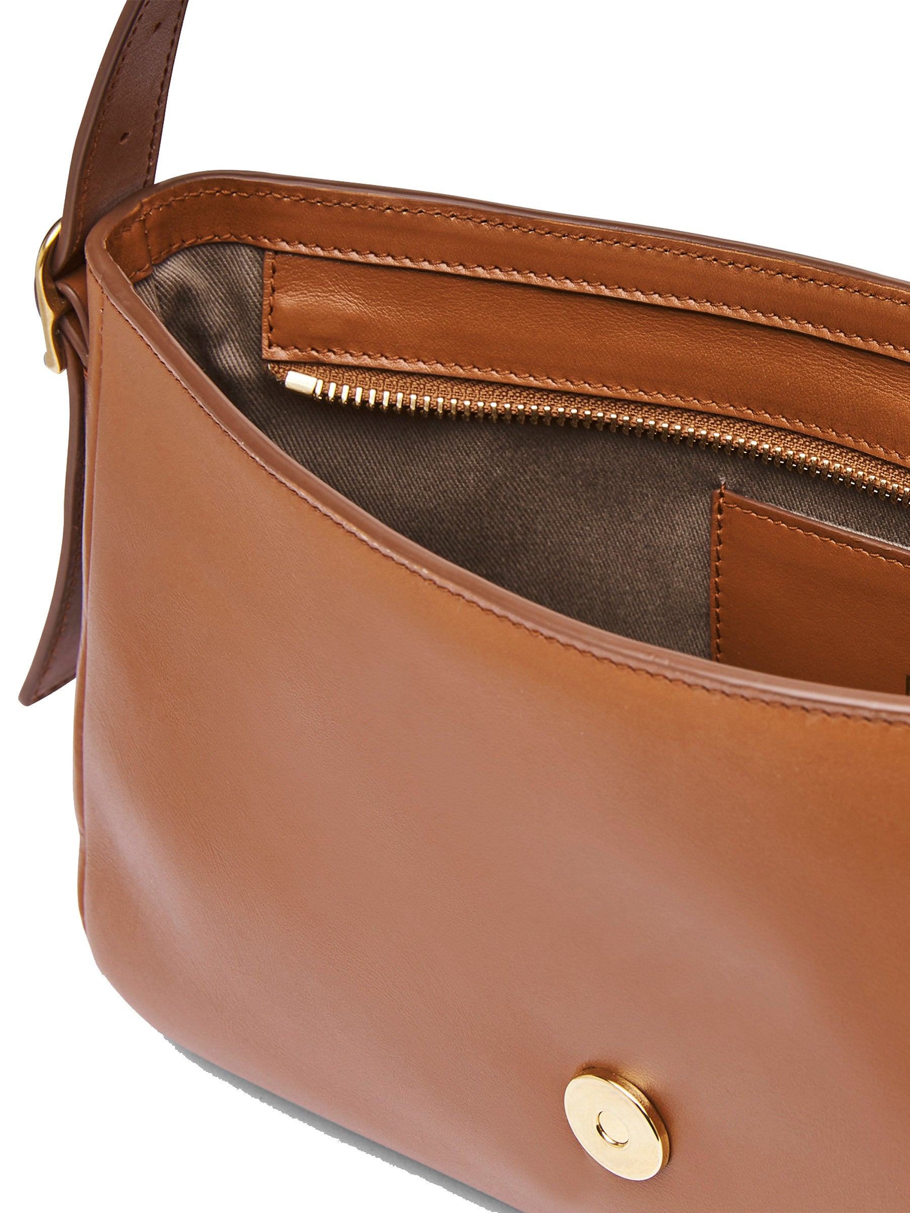Rylan | Cognac Soft Baguette | The UNDONE