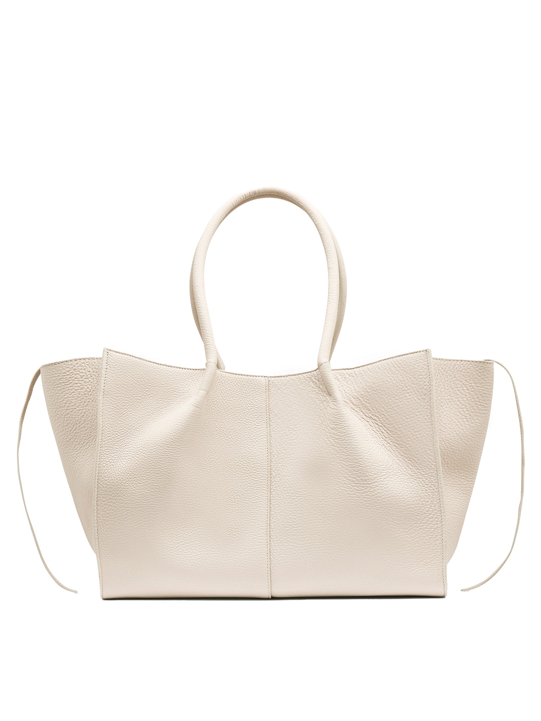 Rylan | Large Tote in Bone | The UNDONE