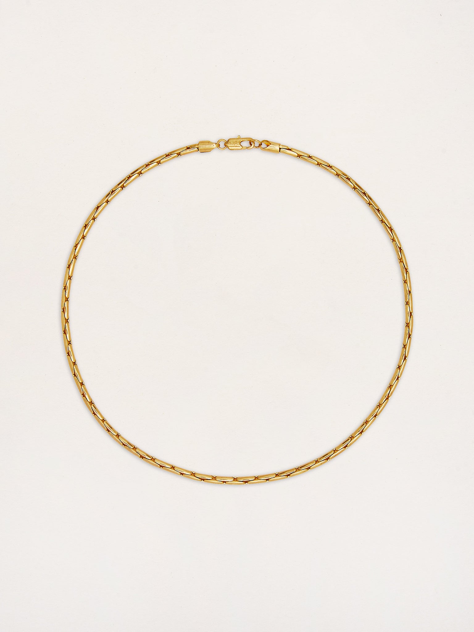 Rylan Boston Link Necklace in Gold The UNDONE