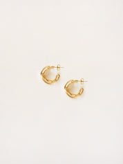 RYLAN | Flat Link Hoop Earring | The UNDONE