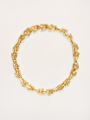 Rylan | Link Statement Necklace in Gold | The UNDONE