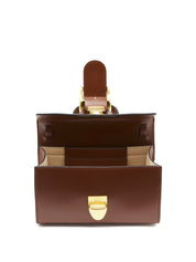 Rylan | 3.34 Saddle with Black Edge Mini Satchel | The UNDONE