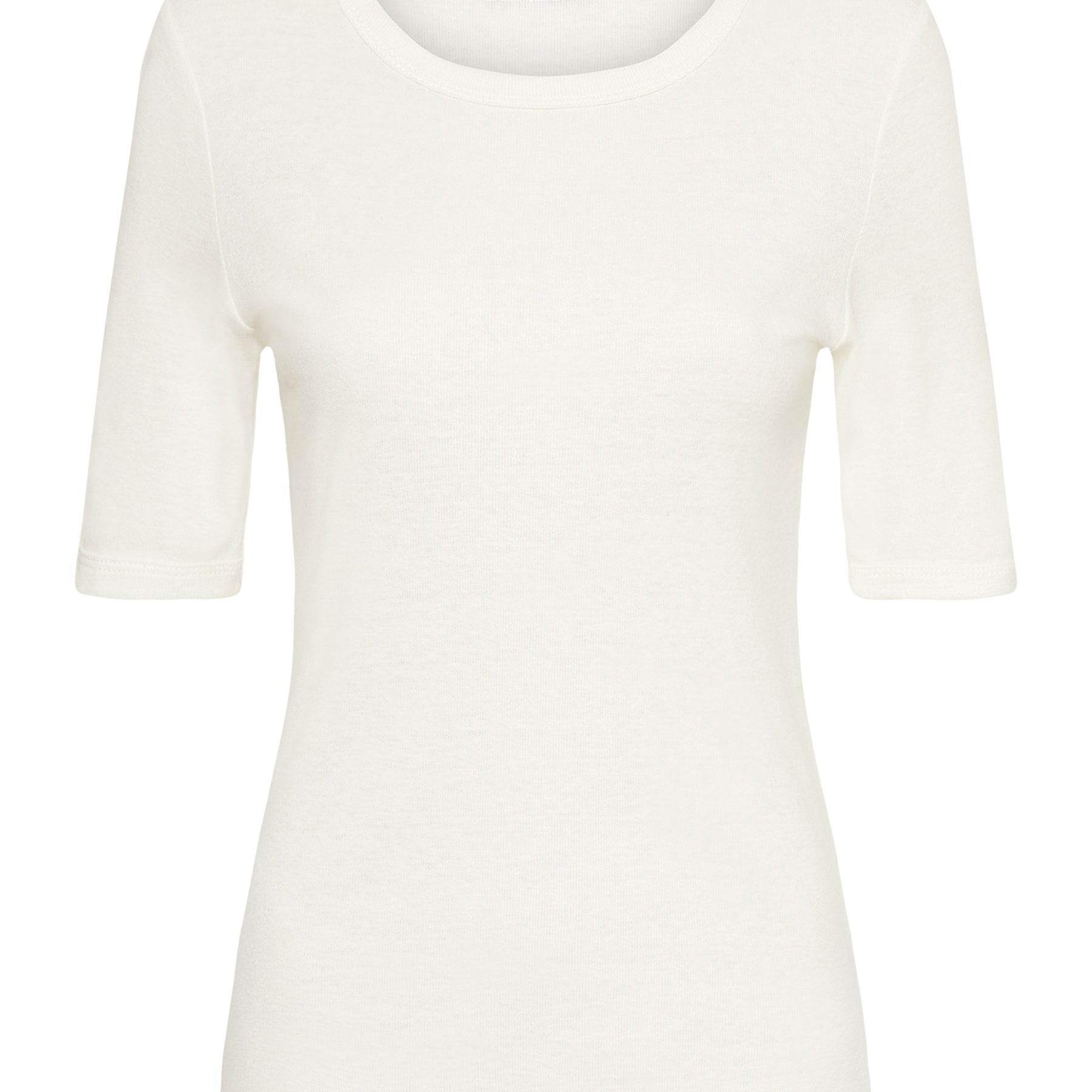 St. Agni | 70s Tee in White | The UNDONE