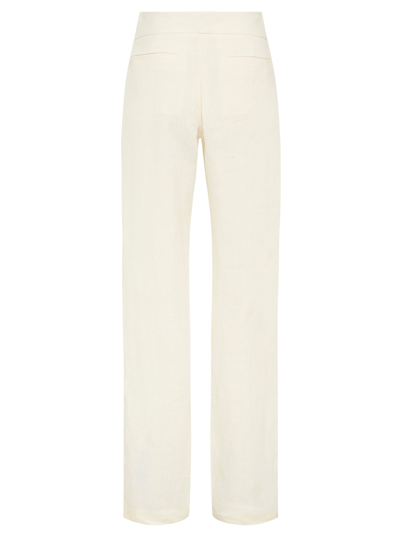 アリシアスタン Linen Long Pants Ivory