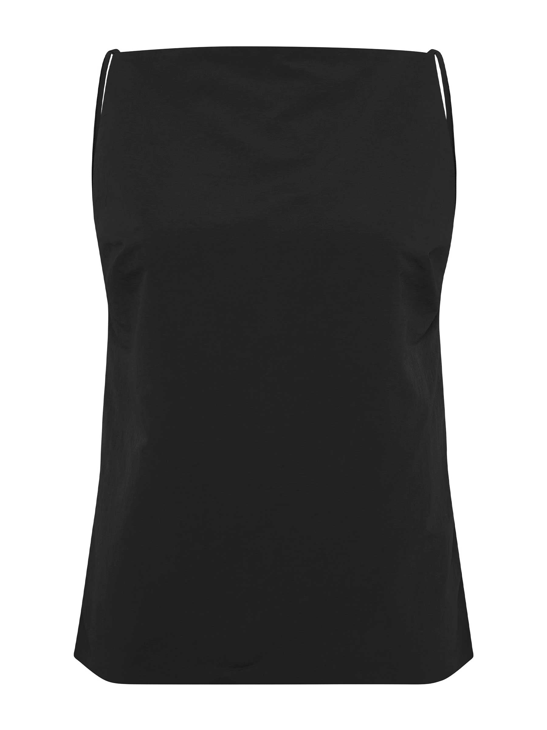 St. Agni | Square Neck Top in Black | The UNDONE