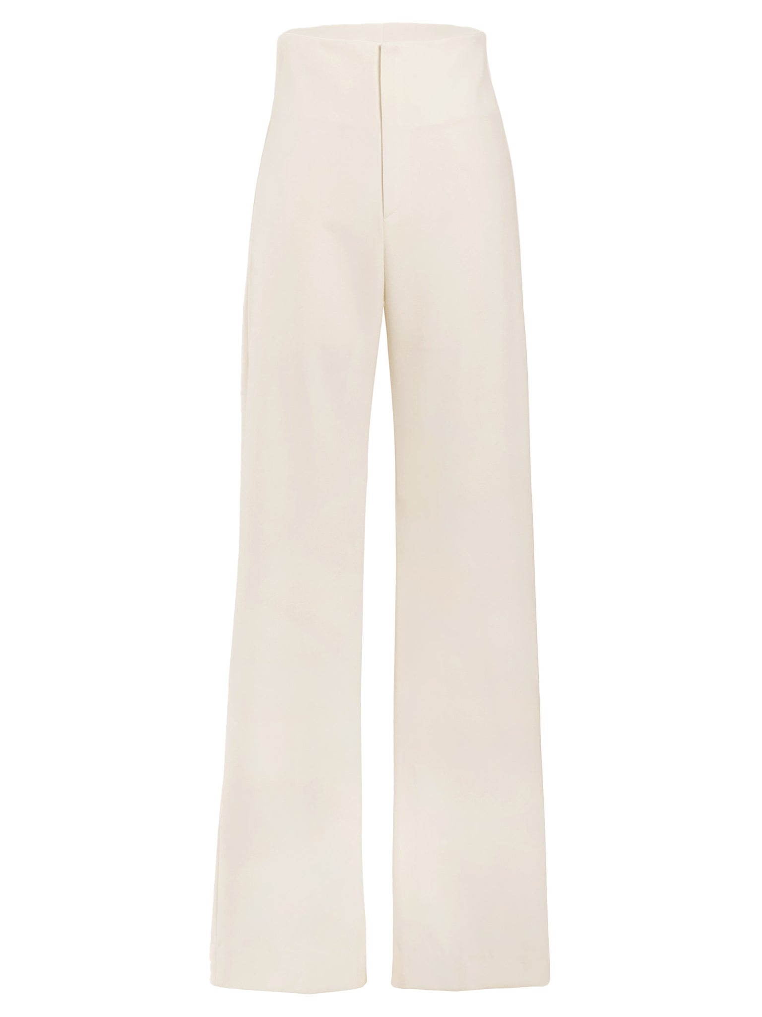 Wynn Hamlyn | Ally High Waisted Trouser in Natural | The UNDONE by Wynn ...