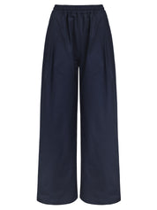 Wynn Hamlyn | Boof Pants in Navy | The UNDONE