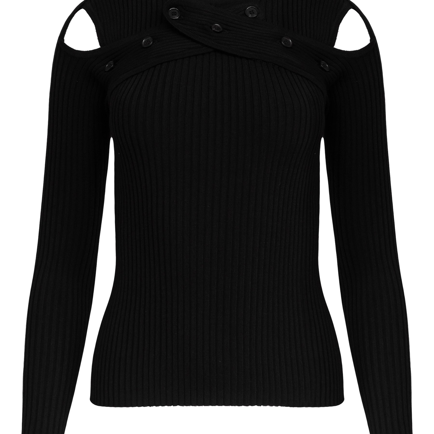 S Top in Black | The UNDONE