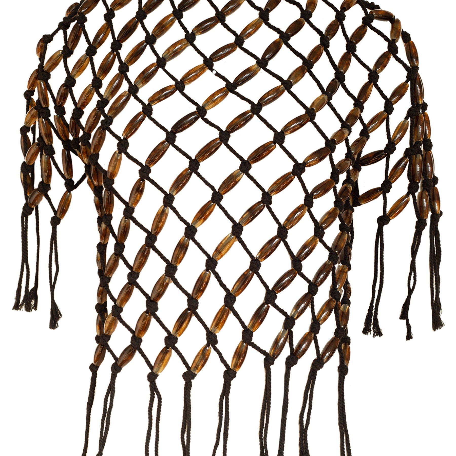 Wynn Hamlyn | Macrame Bead T-Shirt | The UNDONE