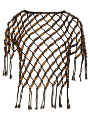 Wynn Hamlyn | Macrame Bead T-Shirt | The UNDONE
