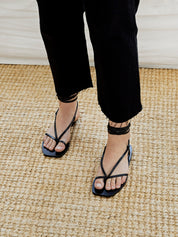 A.EMERY | Nolan Sandal in Black | The UNDONE