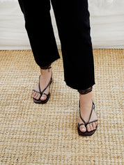 A.Emery | Nolan Sandal in Brunette | The UNDONE