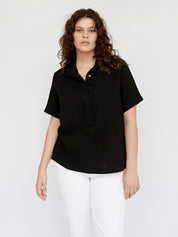 Albus Lumen | Black Hero Fidera Short Sleeve Shirt | The UNDONE