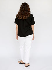 Albus Lumen | Black Hero Fidera Short Sleeve Shirt | The UNDONE