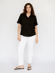 Albus Lumen | Black Hero Fidera Short Sleeve Shirt | The UNDONE