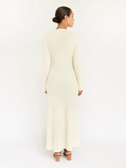 Anna Quan | Ana Dress in White Silence | The UNDONE