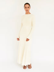 Anna Quan | Ana Dress in White Silence | The UNDONE