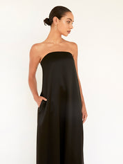 Anna Quan | Delfina Dress in Black Ink | The UNDONE