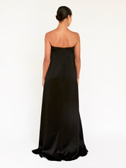 Anna Quan | Delfina Dress in Black Ink | The UNDONE
