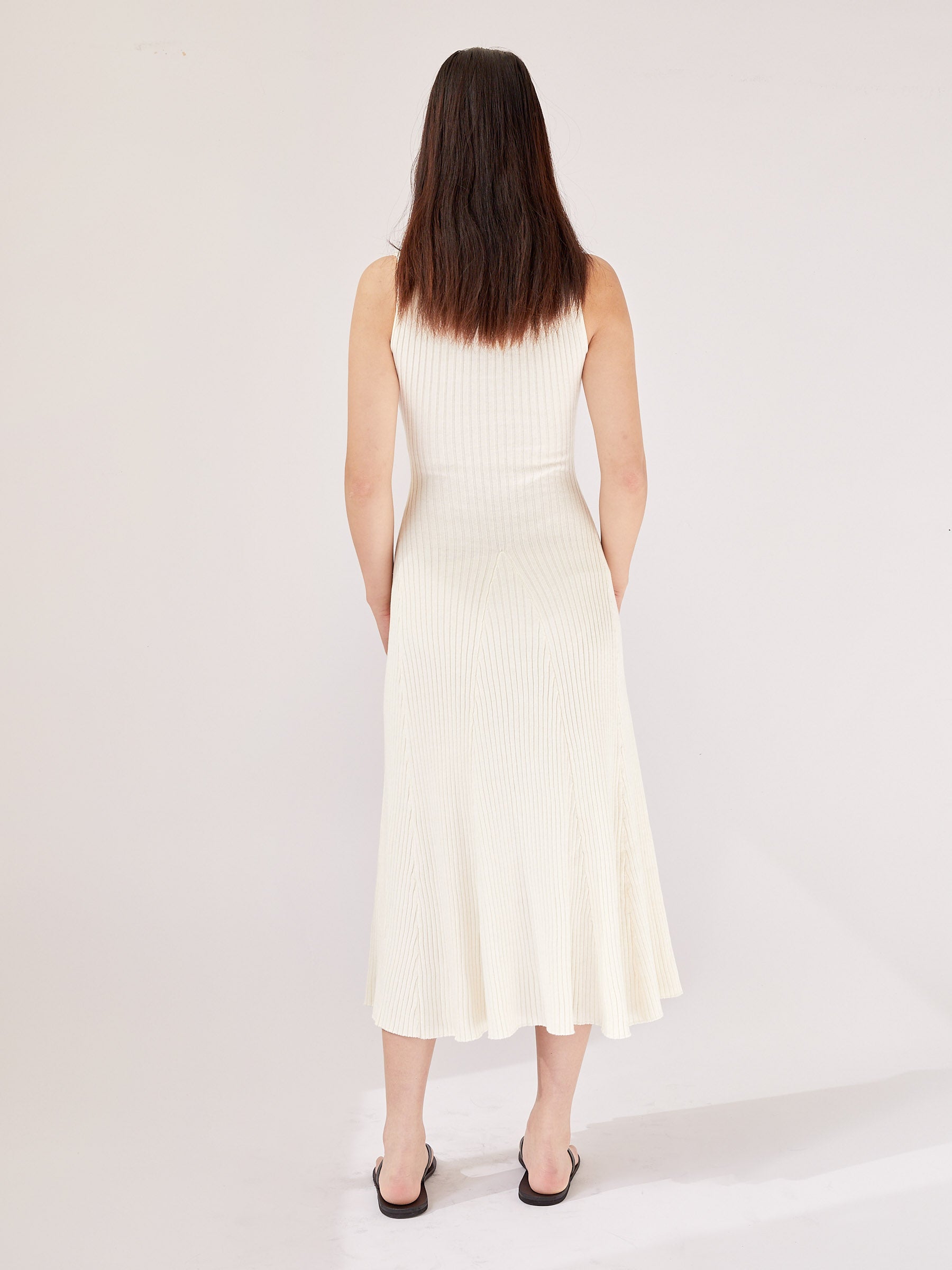 Anna Quan | Dido Dress in Silence | The UNDONE