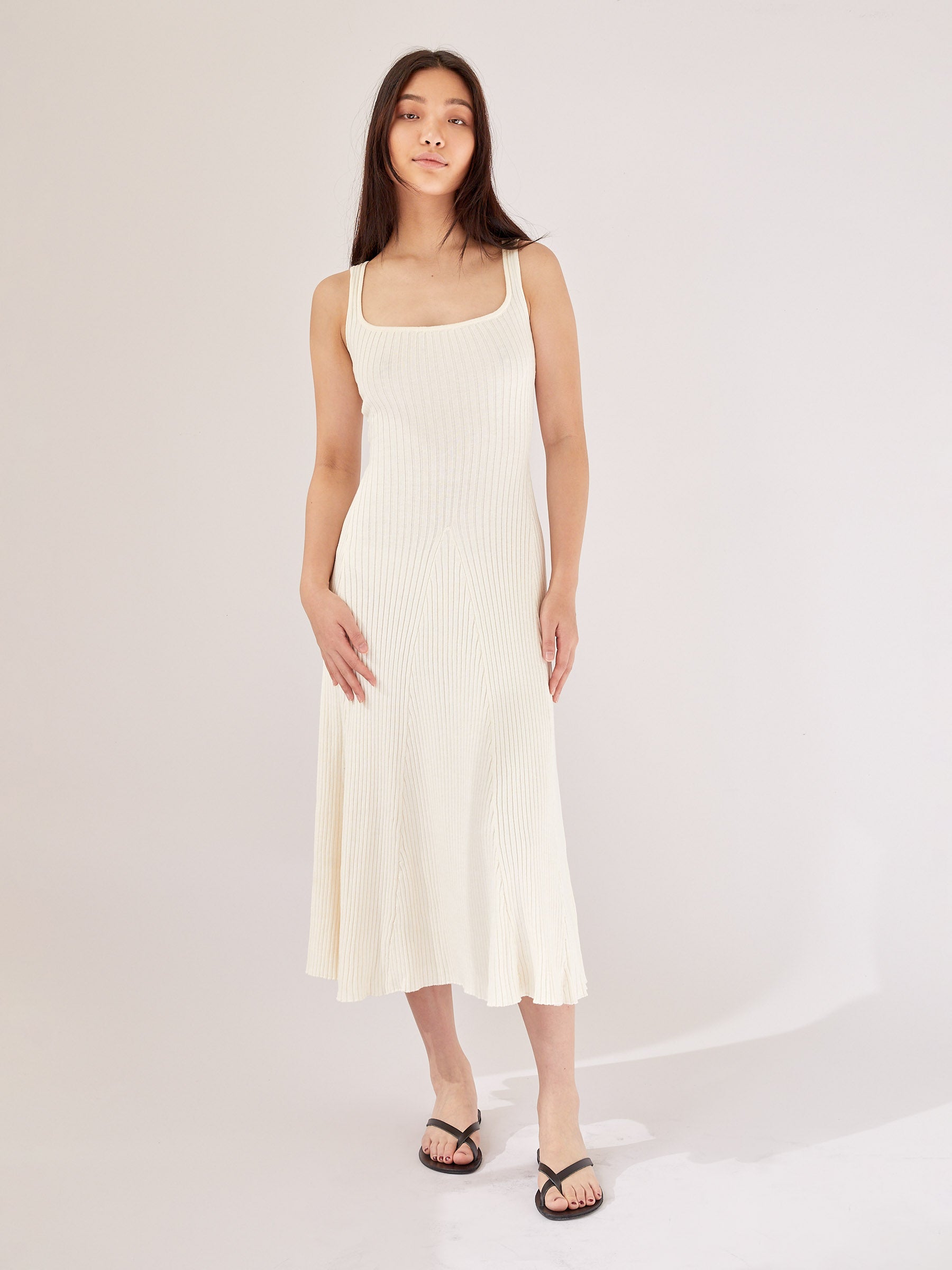 Anna Quan | Dido Dress in Silence | The UNDONE