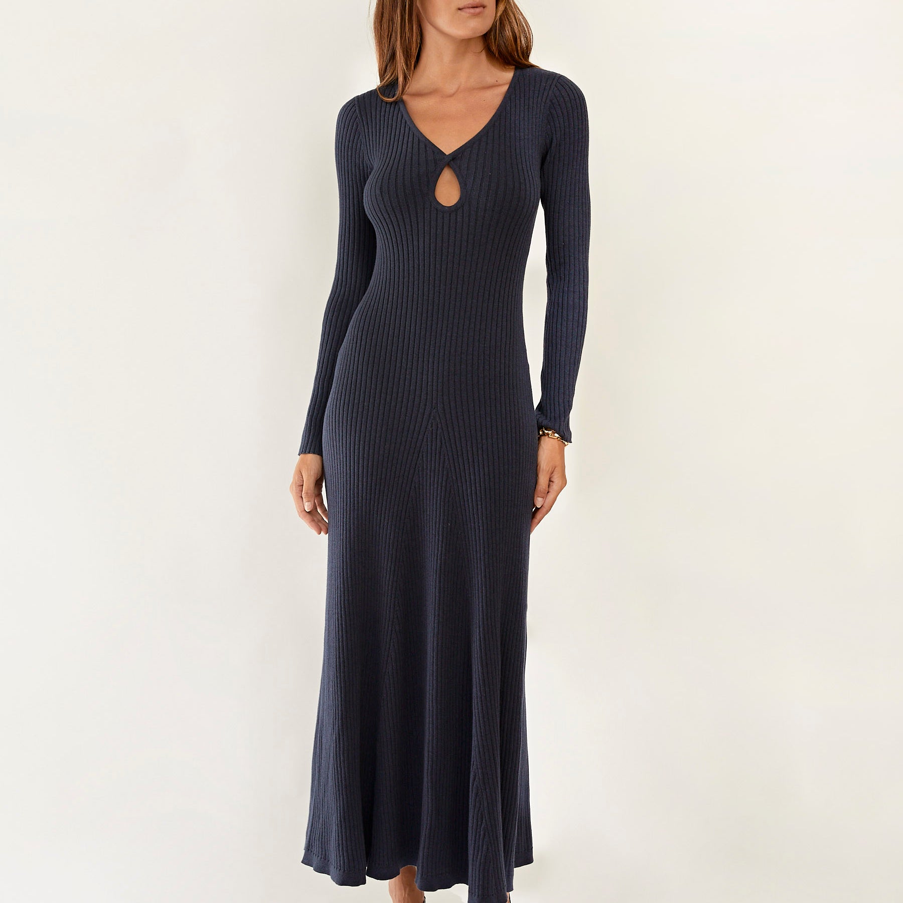 Anna Quan | Irene Dress in Navy | The UNDONE