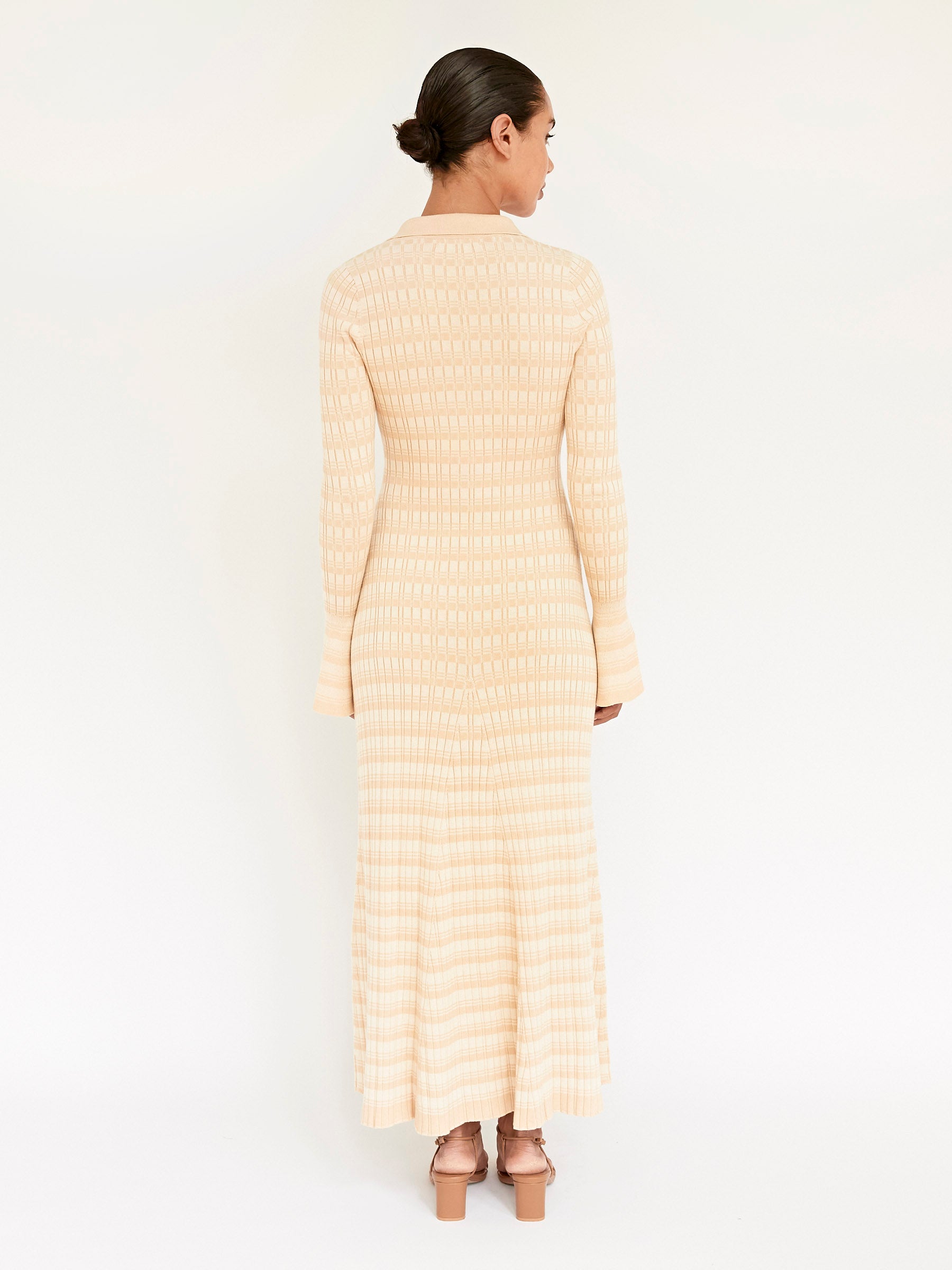 Anna Quan | Jody Dress in Sandstone | The UNDONE