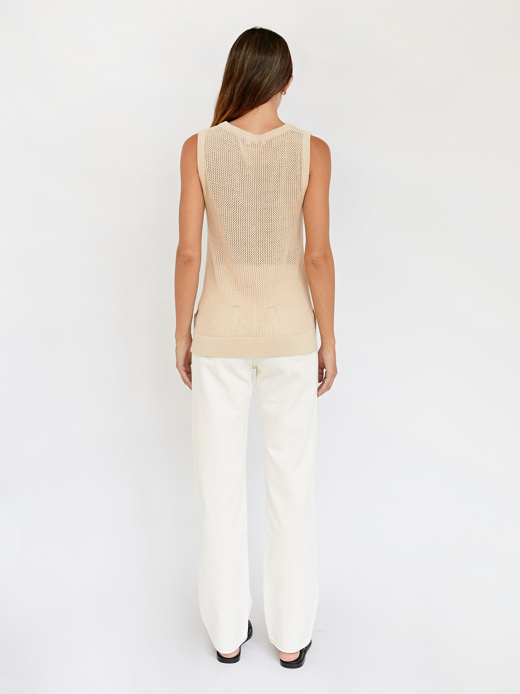 Anna Quan | Nori Top in Natural | The UNDONE