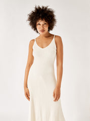 Anna Quan | Scarlet Dress in White | The UNDONE