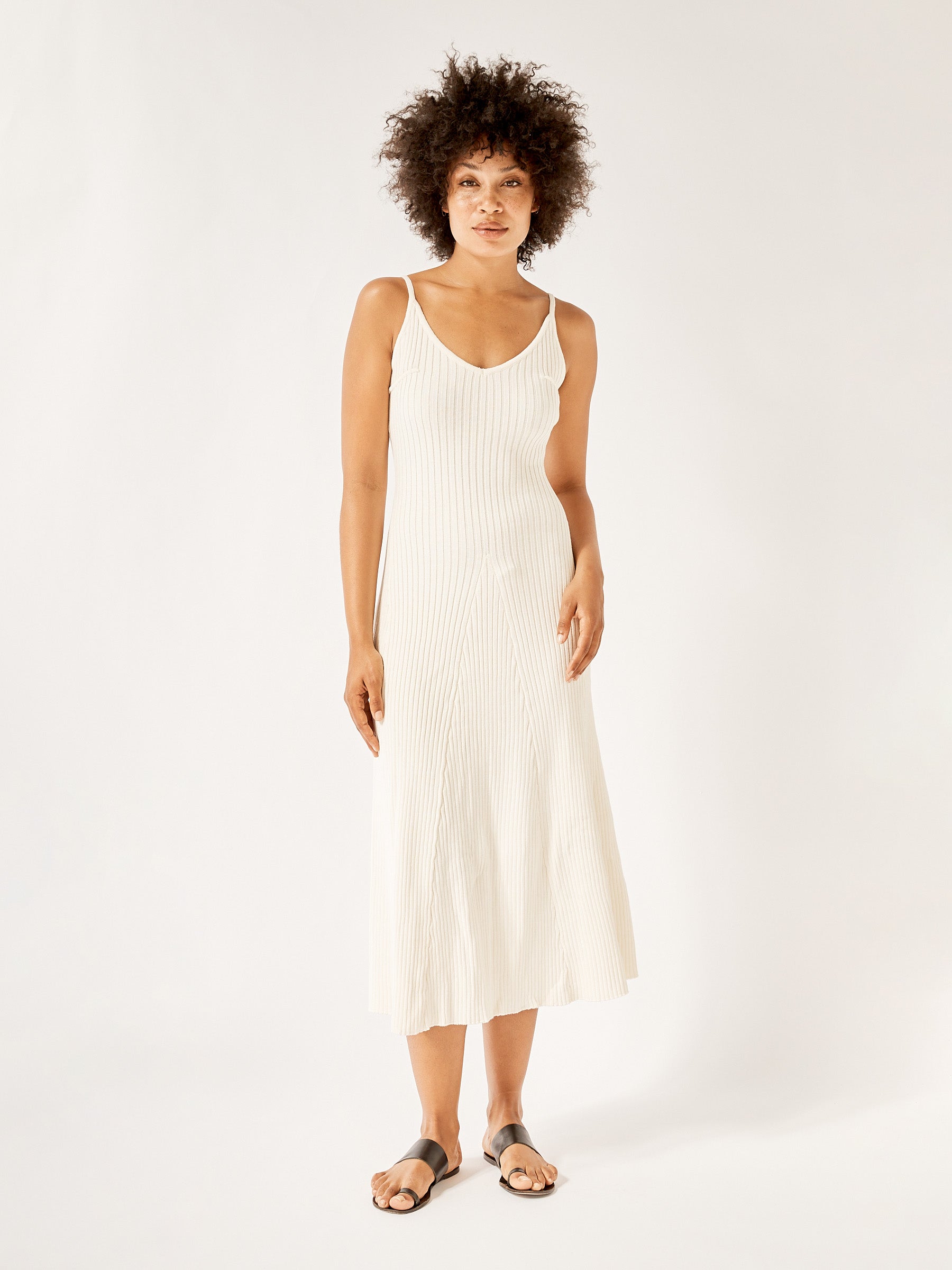 Anna Quan | Scarlet Dress in White | The UNDONE