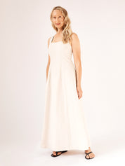 Arnsdorf | Amanda Dress in Ecru | The UNDONE