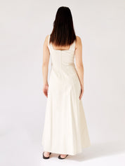Arnsdorf | Amanda Dress in Ecru | The UNDONE