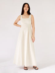 Arnsdorf | Amanda Dress in Ecru | The UNDONE
