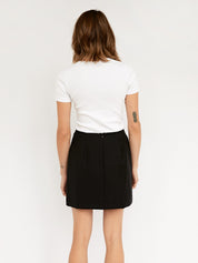 Arnsdorf | Black Celeste Mini Skirt | The UNDONE