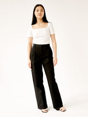 Arnsdorf | Clara Top in White | The UNDONE