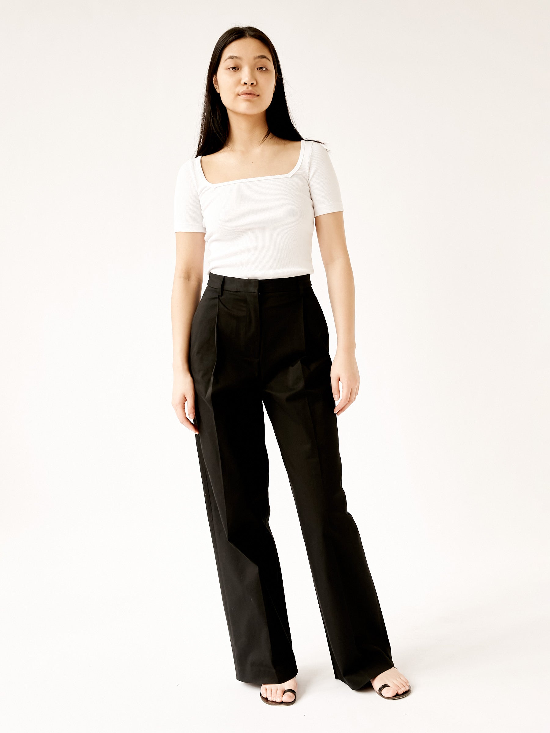 Arnsdorf | Clara Top in White | The UNDONE