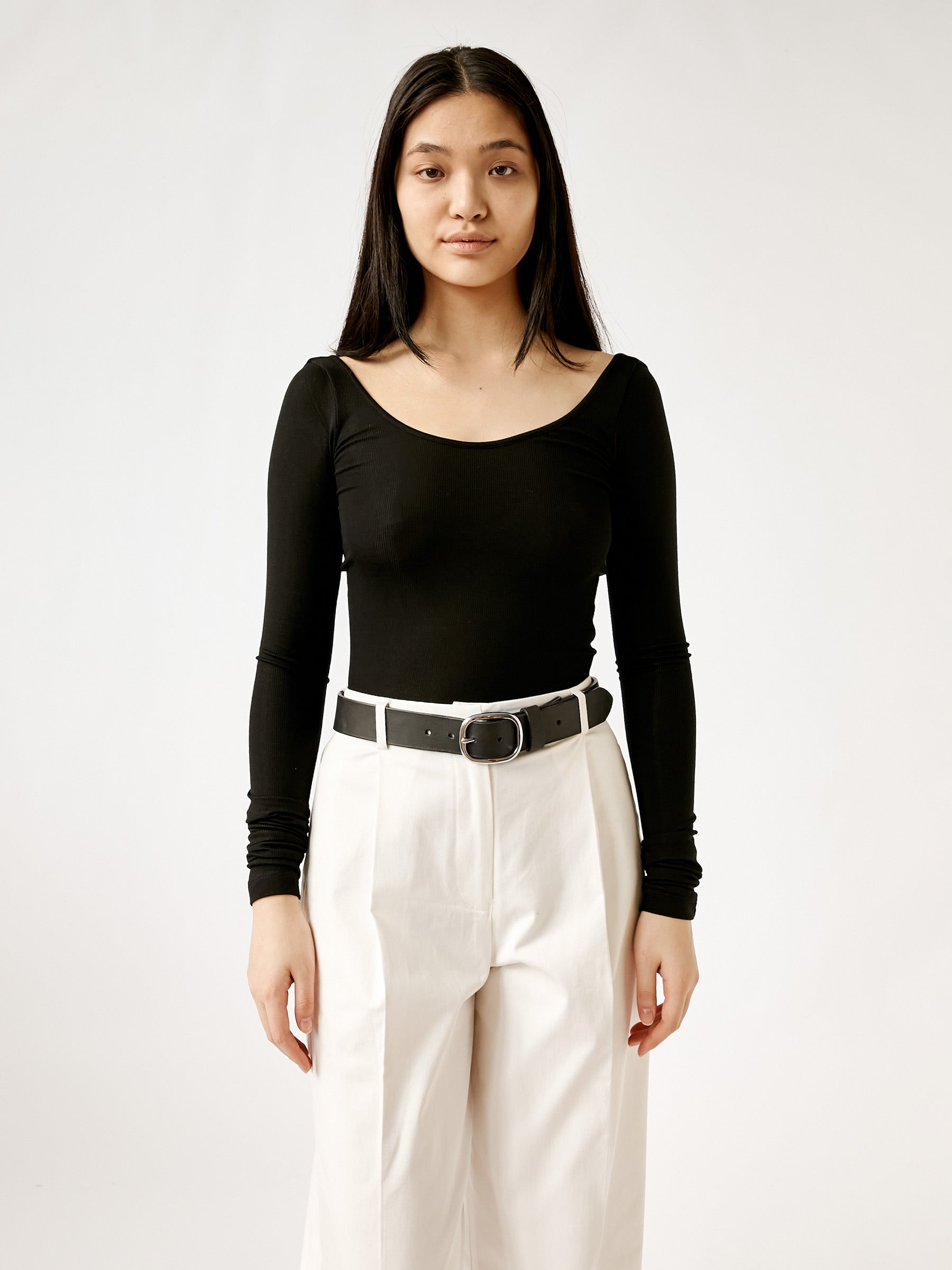 Arnsdorf | Elle Top in Black | The UNDONE