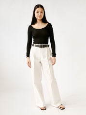 Arnsdorf | Elle Top in Black | The UNDONE