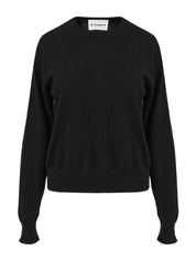 Arnsdorf | Luella Crewneck Sweater in Black | The UNDONE