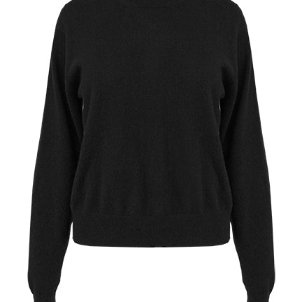Arnsdorf | Luella Crewneck Sweater in Black | The UNDONE