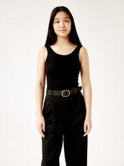 Arnsdorf | Olympia Tank in Black | The UNDONE