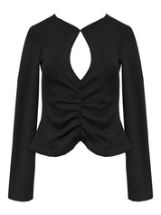 Arnsdorf | Stephanie Top in Black | The UNDONE