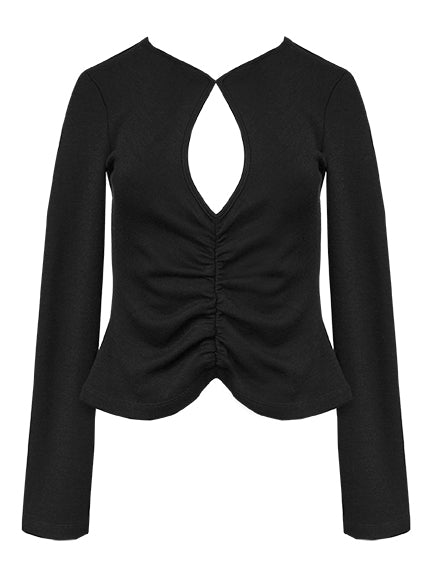 Arnsdorf | Stephanie Top in Black | The UNDONE