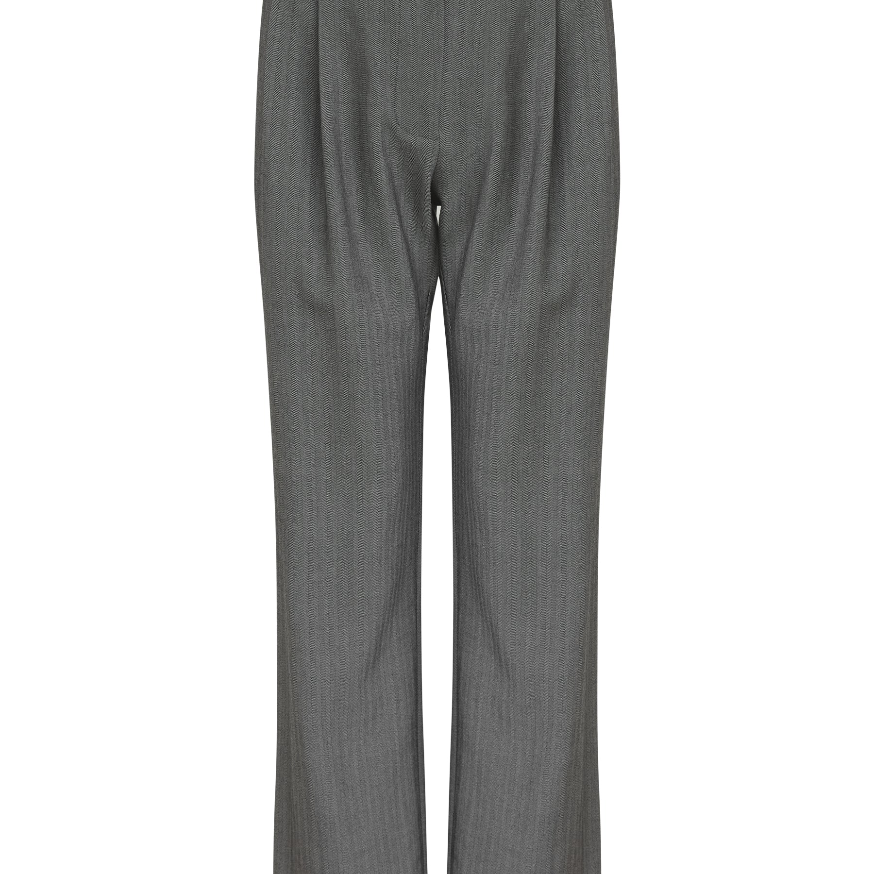Arnsdorf | Tailored Trouser in Grey Herringbone | The UNDONE