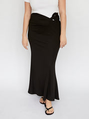 Christopher Esber | Black Multi Bind Dual Linked Skirt | The UNDONE